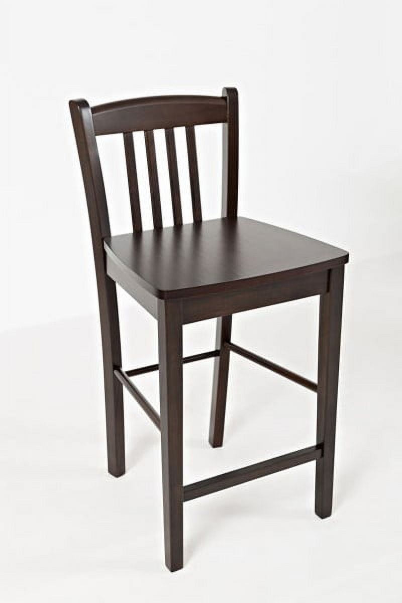 Merlot Wood Transitional Counter Height Stool Set