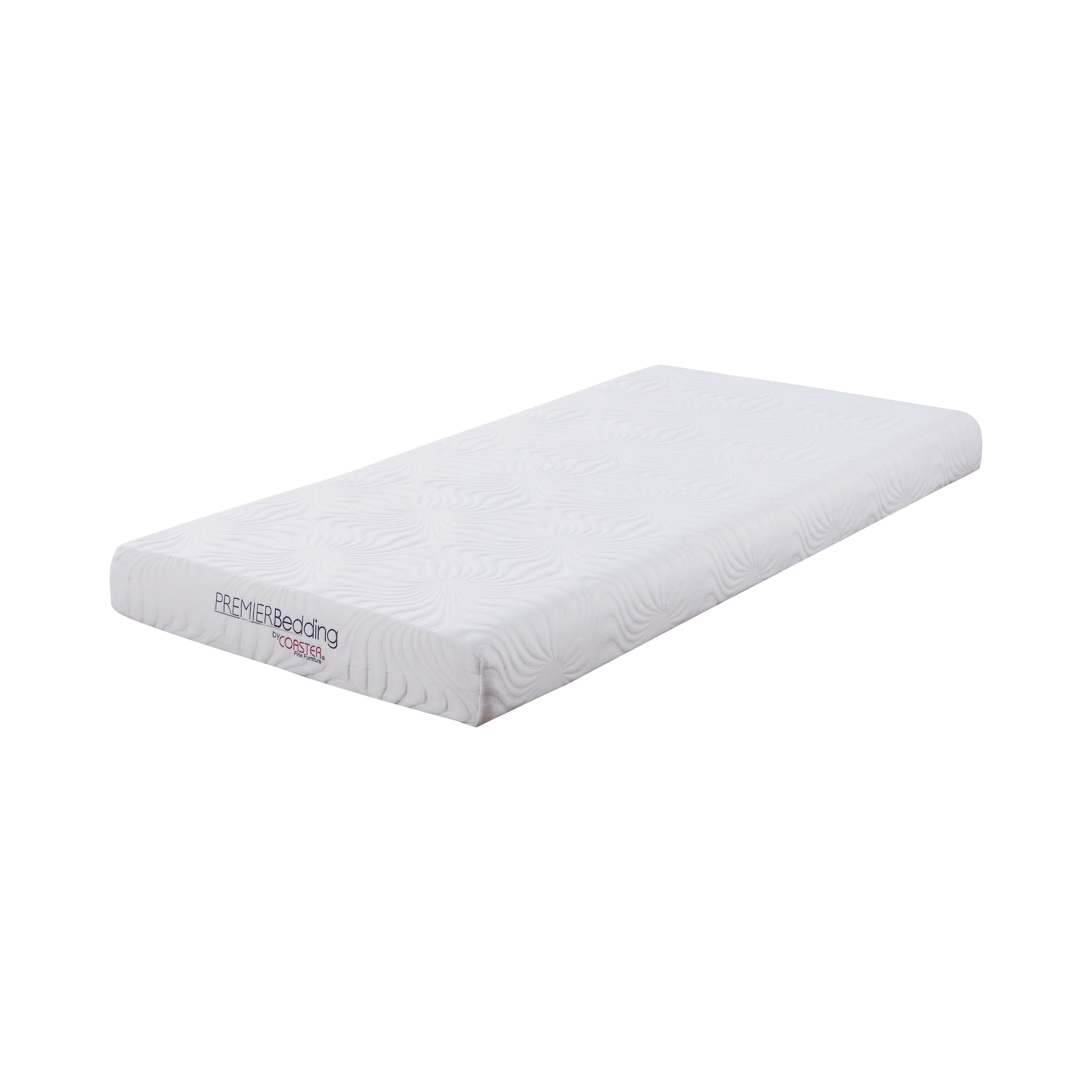 Transitional White 6" Full Memory Foam Mattress