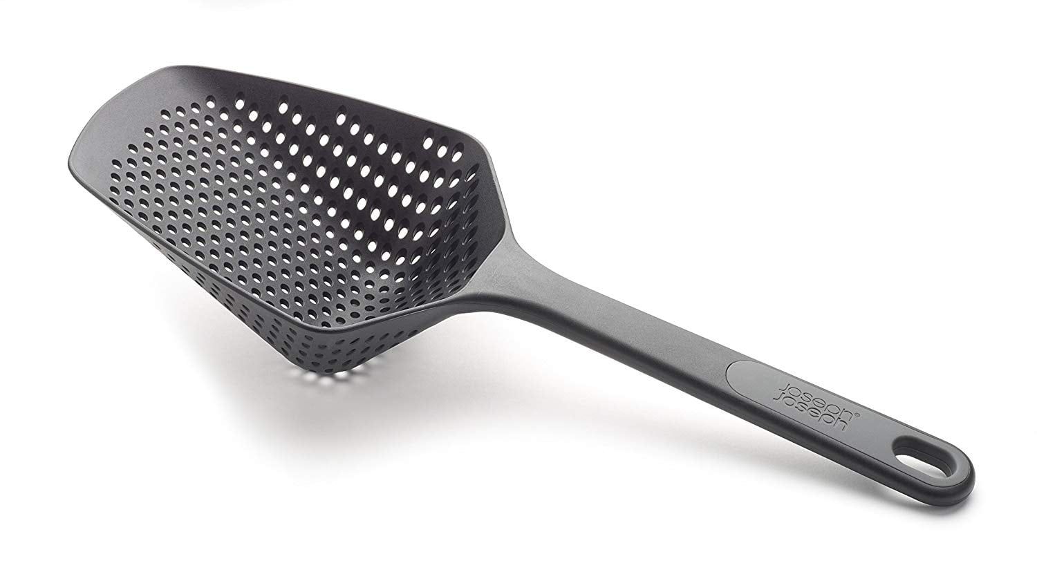 Large Black Nylon Silicone Scoop Colander