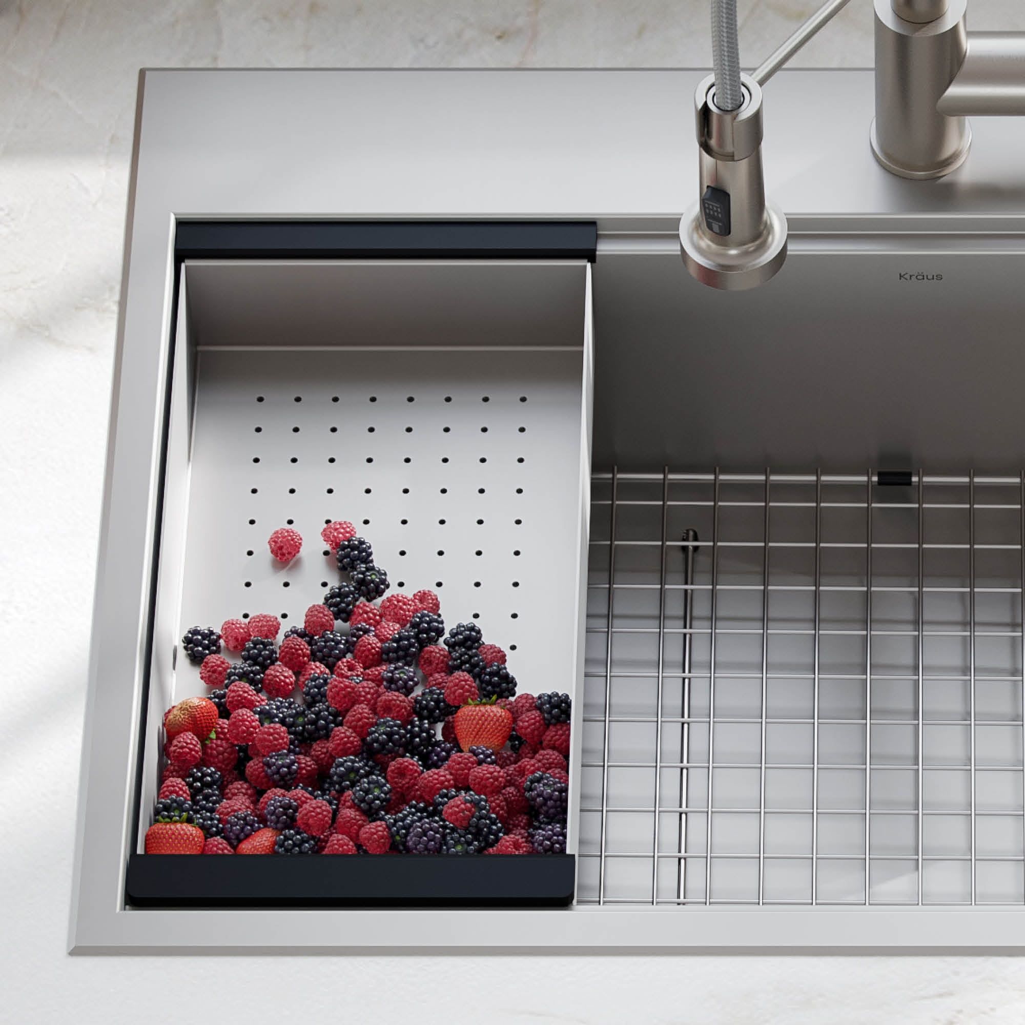 Stainless Steel Workstation Sink Colander