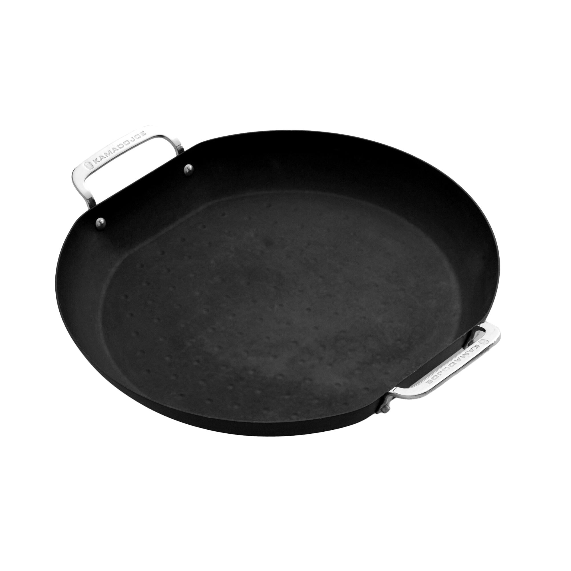 Kamado Joe 17.7" Black Carbon Steel Paella Pan