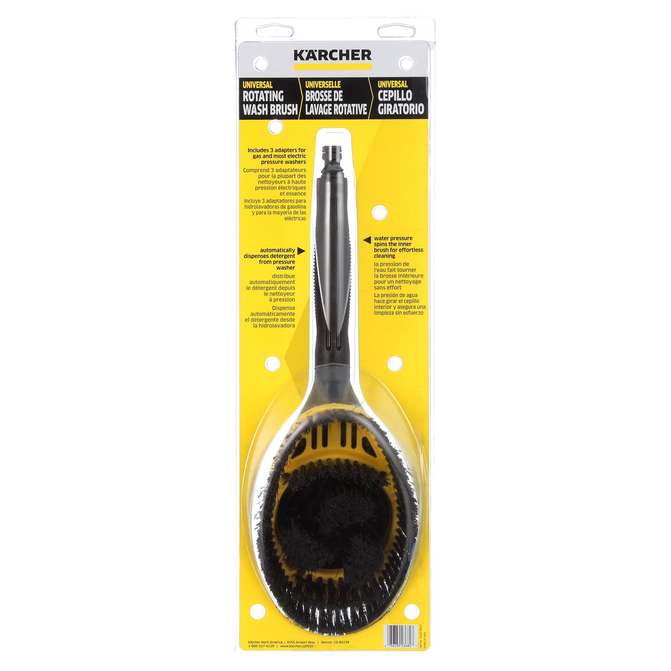 Karcher Universal Black Rotating Pressure Washer Brush Kit