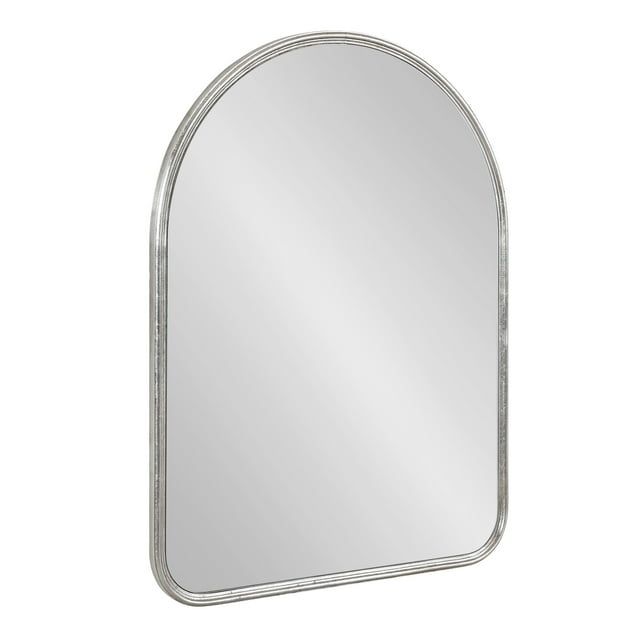 Midcentury Arched Silver Leaf Wall Mirror 18x24