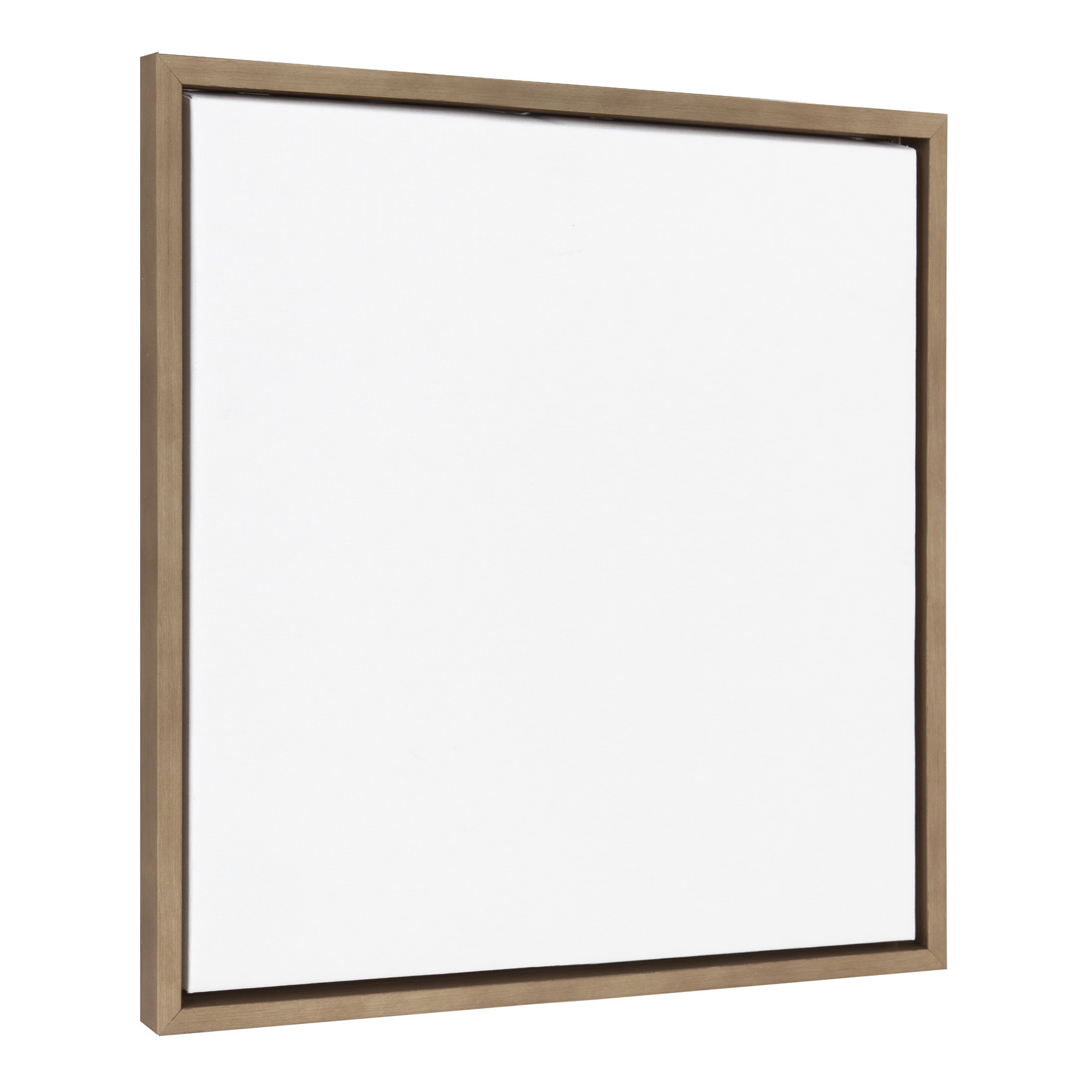 Gold Framed 22x22 Blank Canvas Wall Art