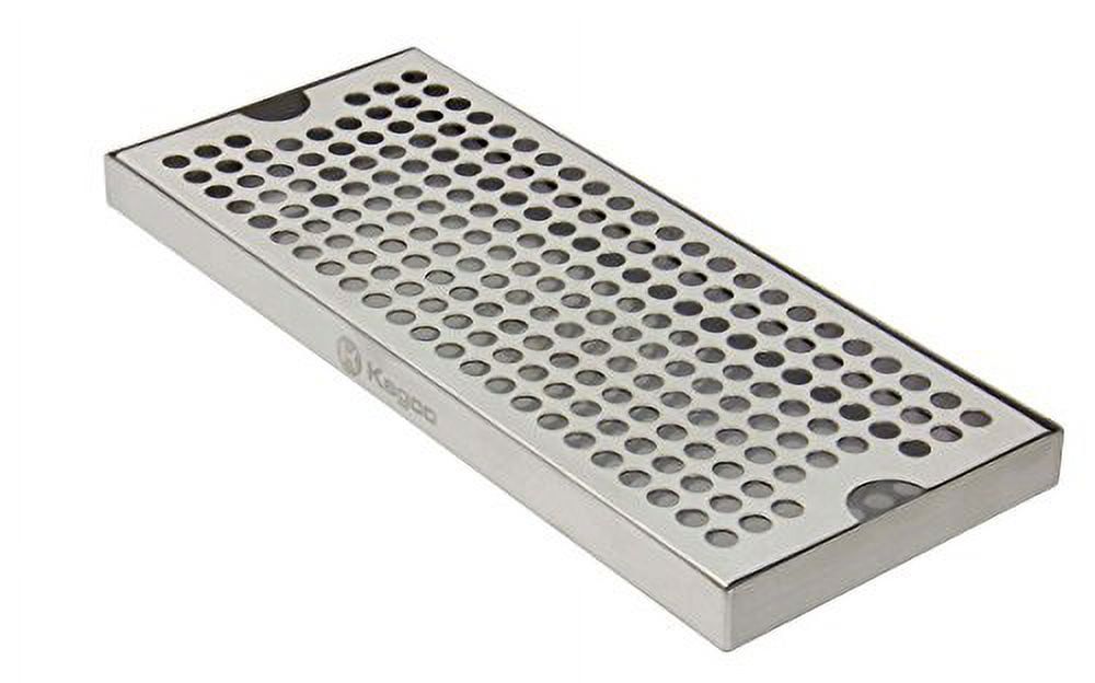 Stainless Steel Rectangular Surface Mount Drip Tray