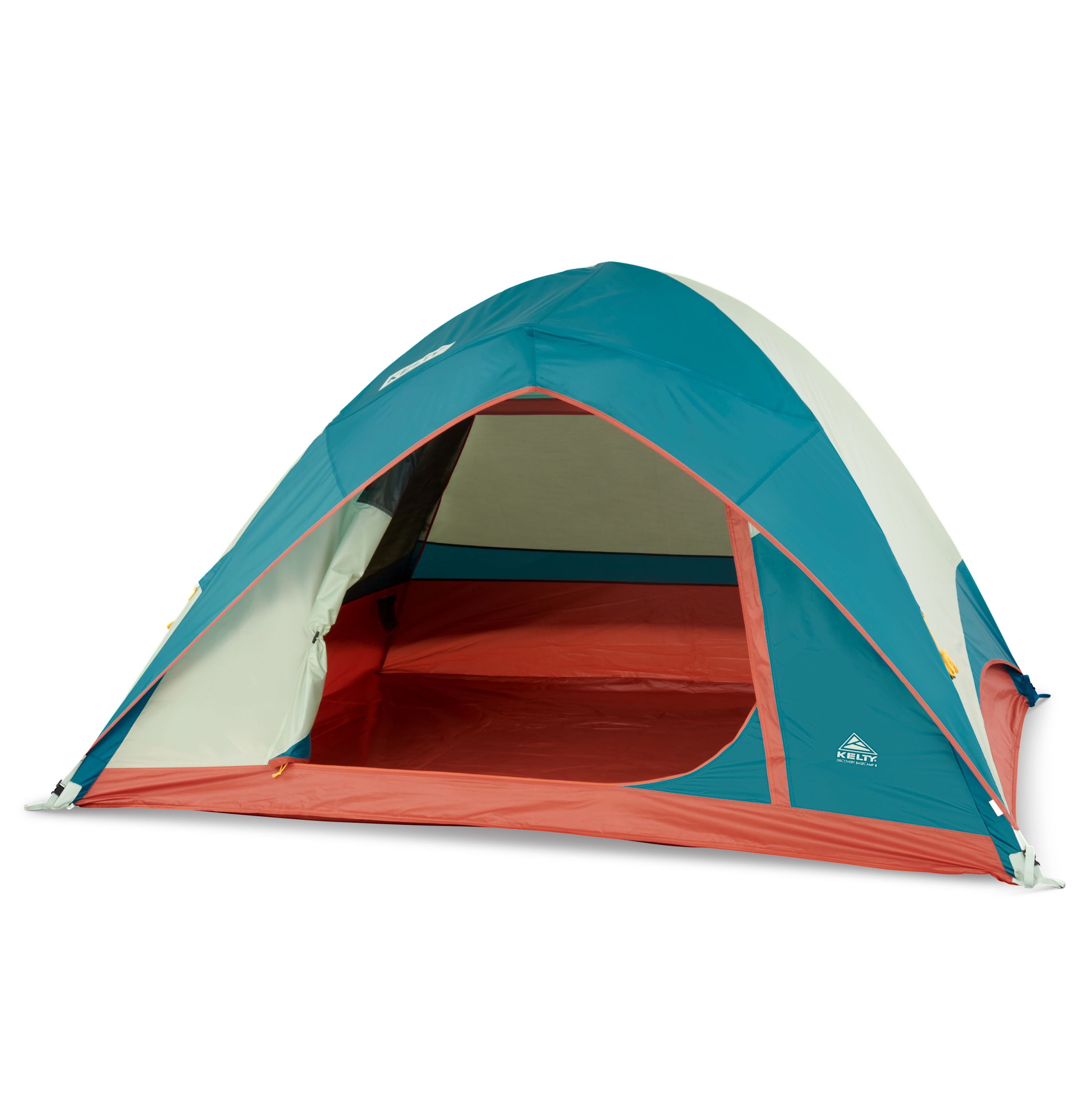 Kelty 4-Person Green and Blue Dome Camping Tent