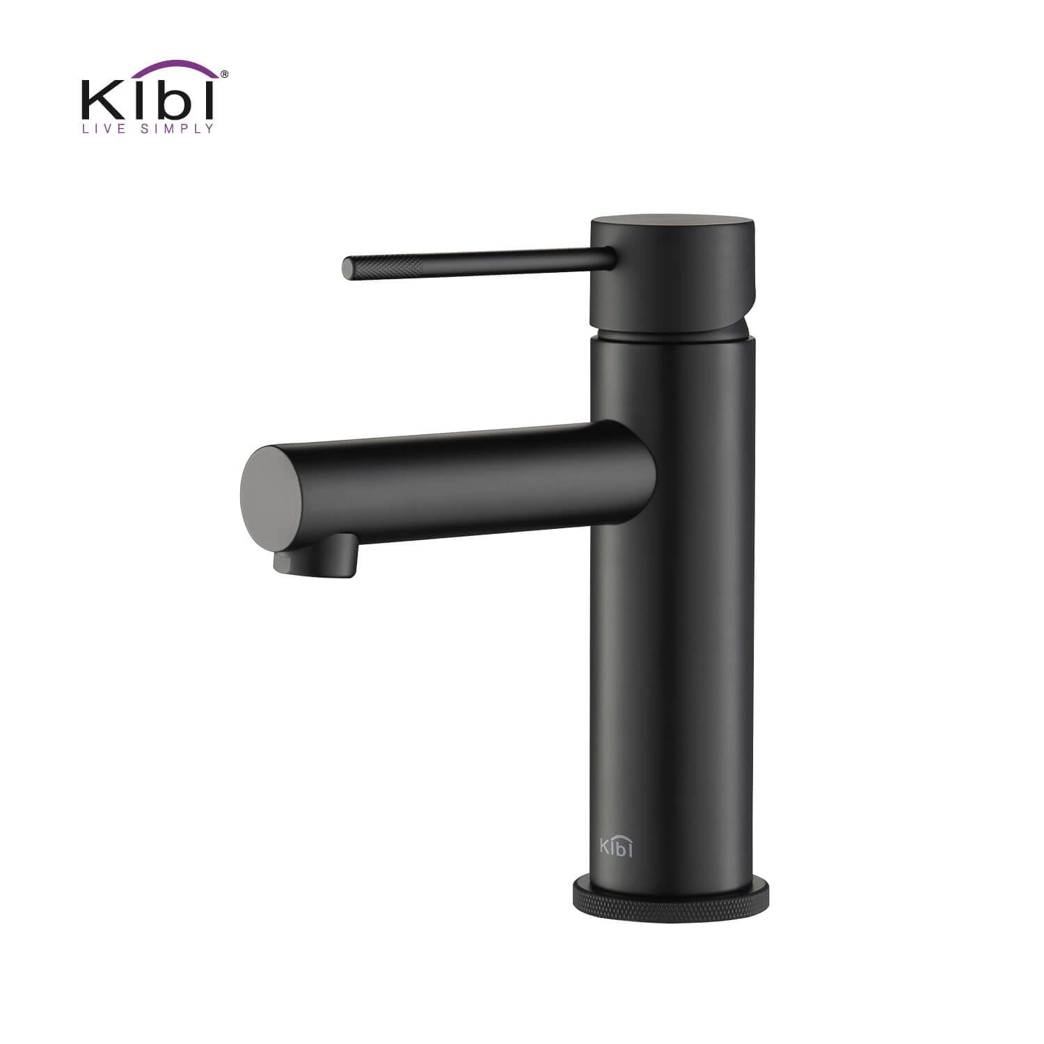 Modern High-Arc Solid Brass Bathroom Faucet in Nickel Finish