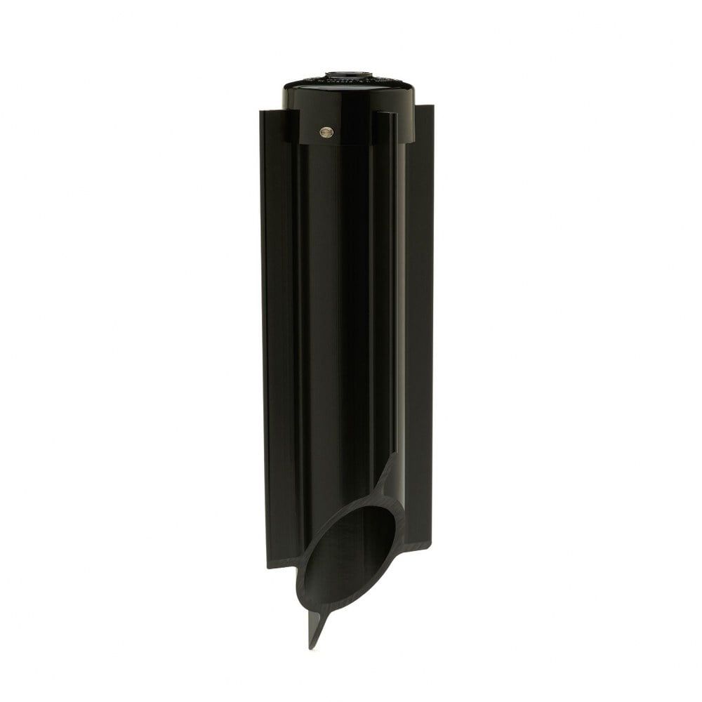 Modern Black PVC 120V Power Post for Outdoor Lighting