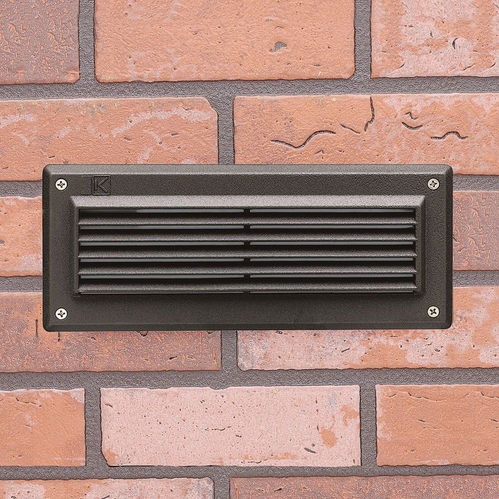 Distressed Bronze 9.5'' LED Outdoor Floor Brick Light