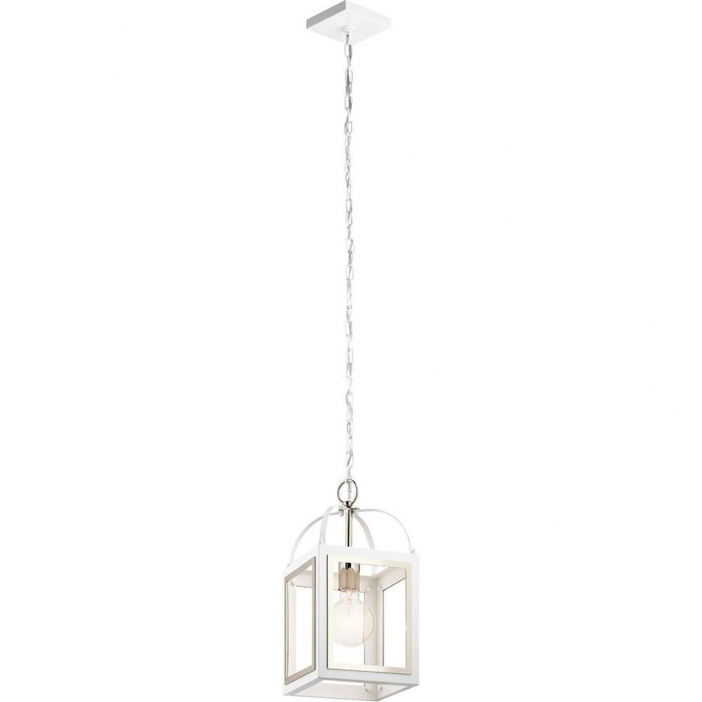 Vath Vintage White Incandescent 1-Light Pendant