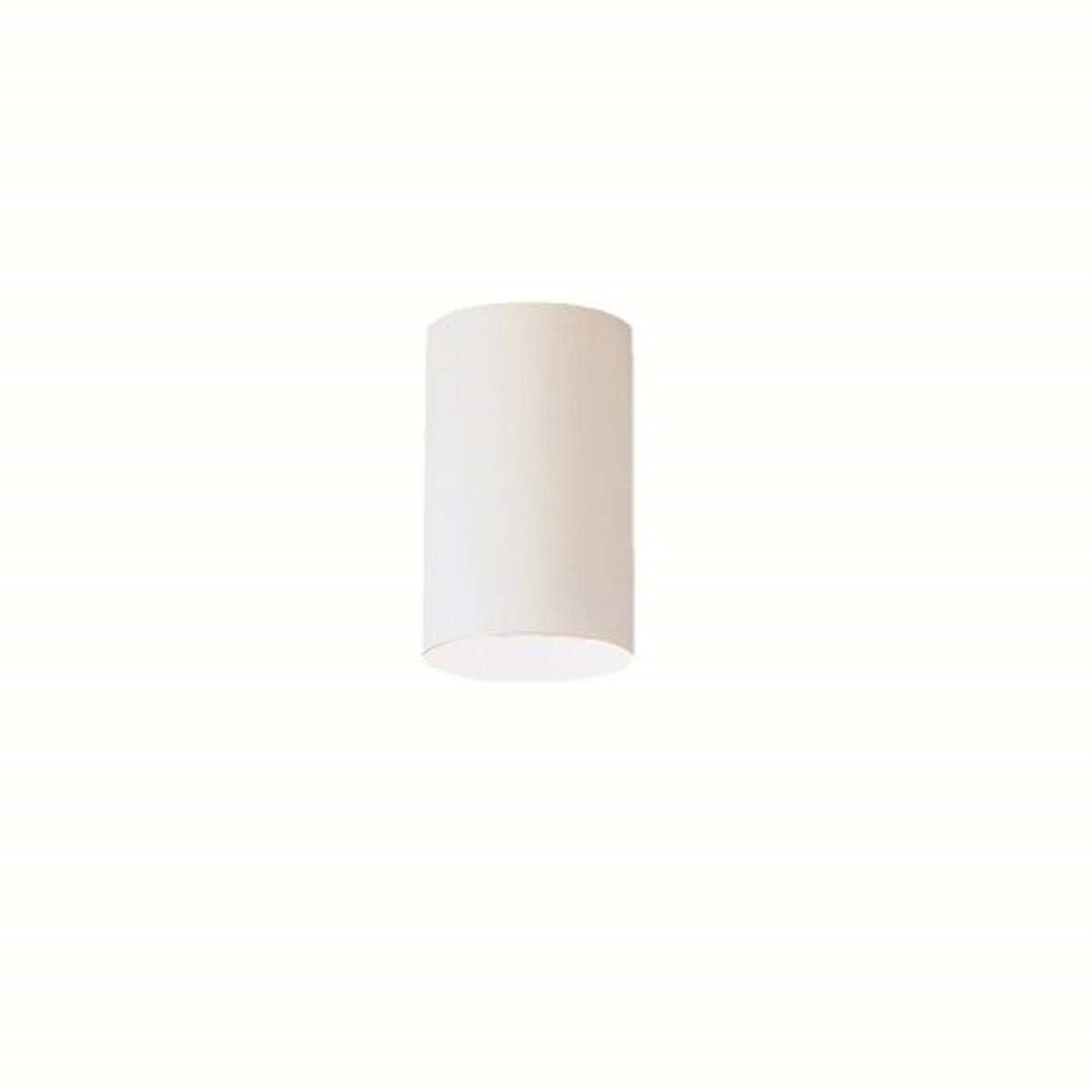 Modern White Aluminum 8.5" Outdoor Ceiling Light