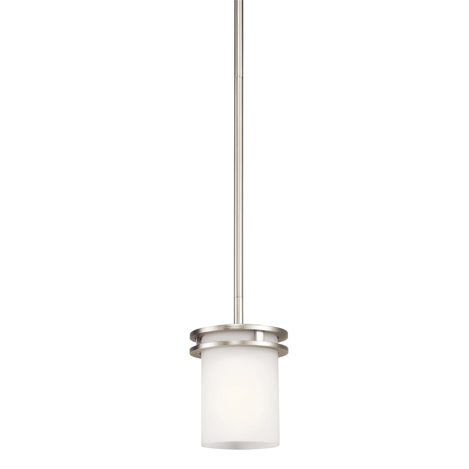 Hendrik Brushed Nickel 7.5 Inch Mini Pendant Light