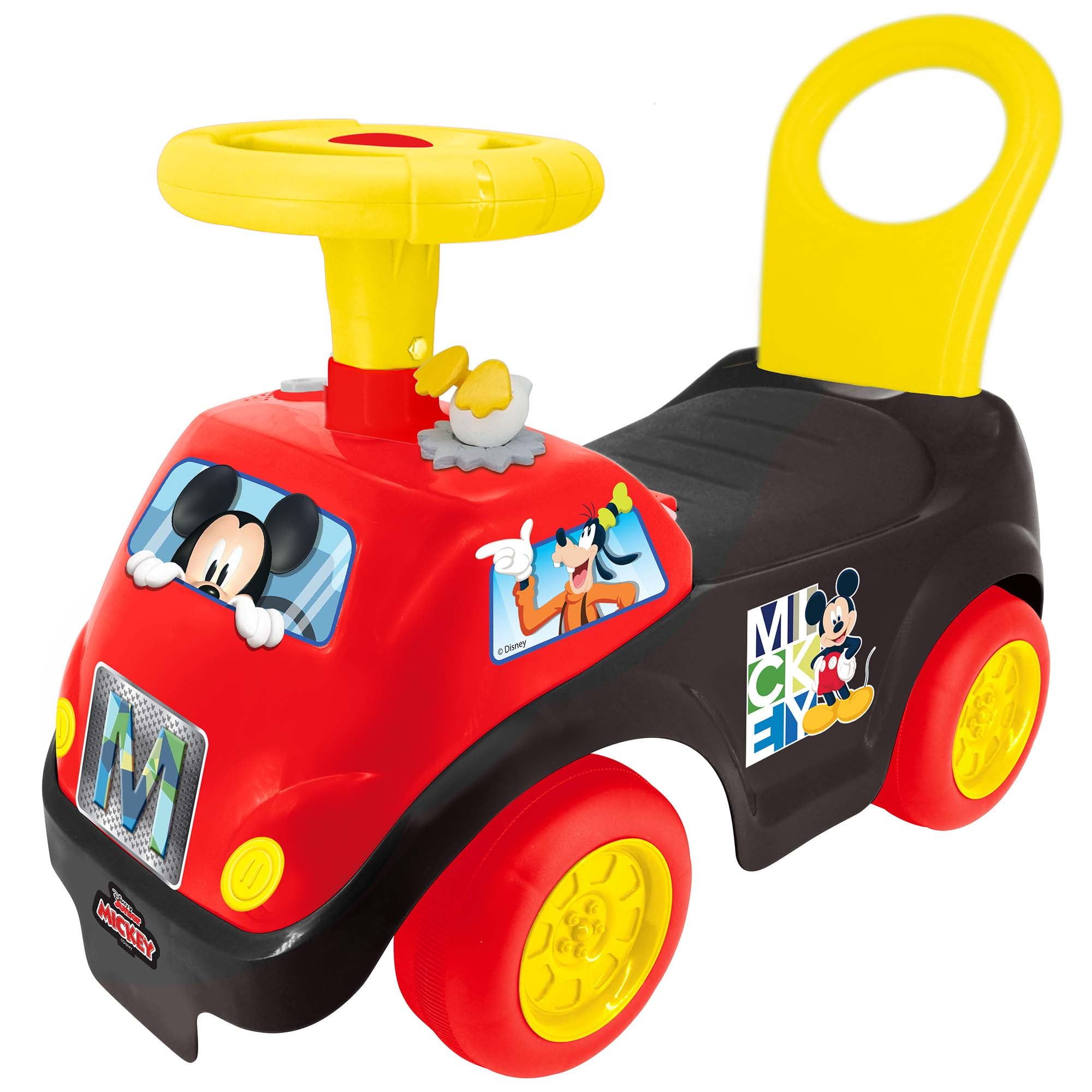 Mickey Mouse Multi-Color Lights and Sounds Ride-On Toy Car