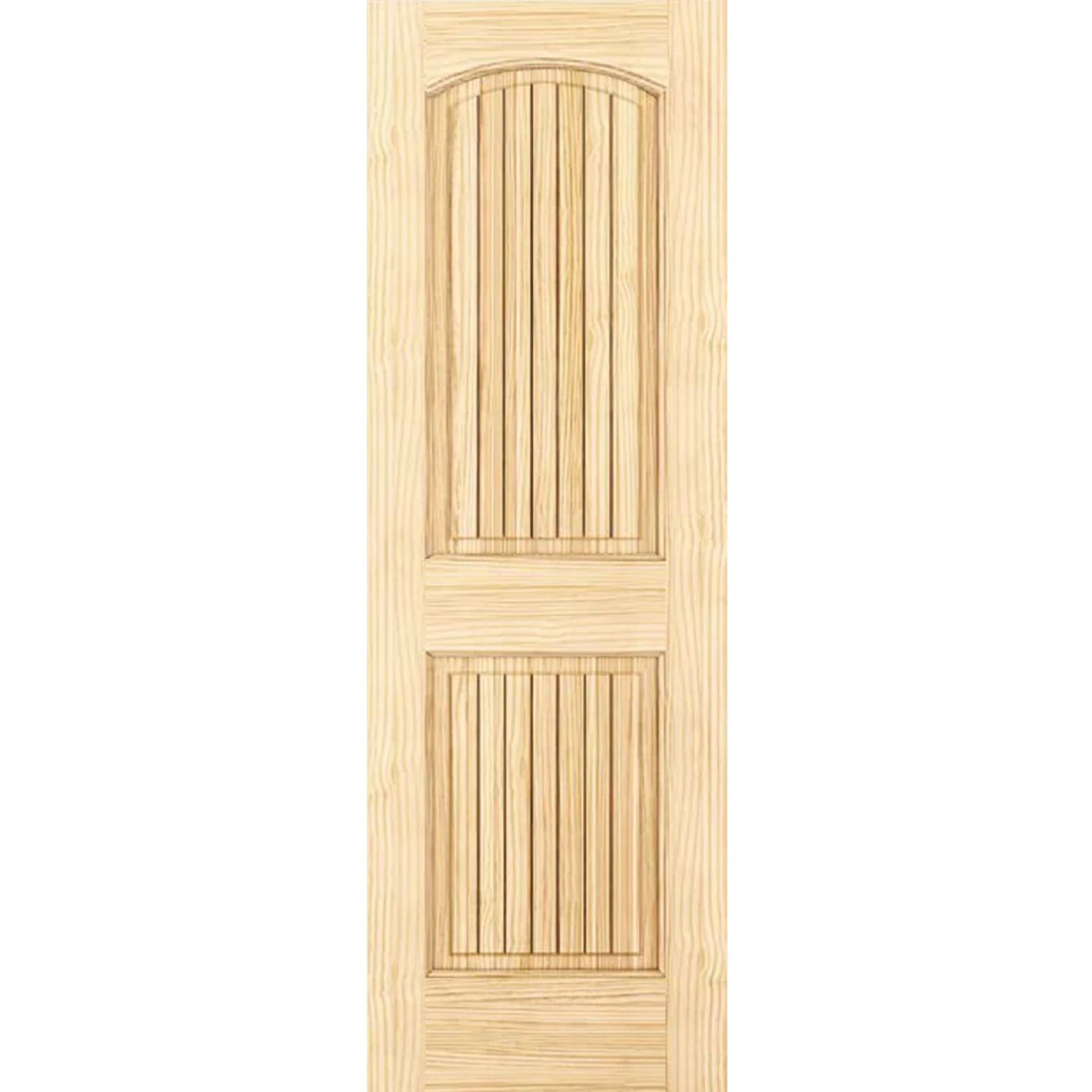 Colonial Unfinished Pine Paneled Standard Door 28" x 80"