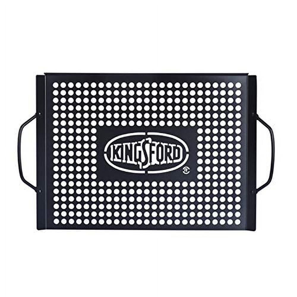 Kingsford Heavy Duty Non-Stick Carbon Steel Grill Topper with Handles