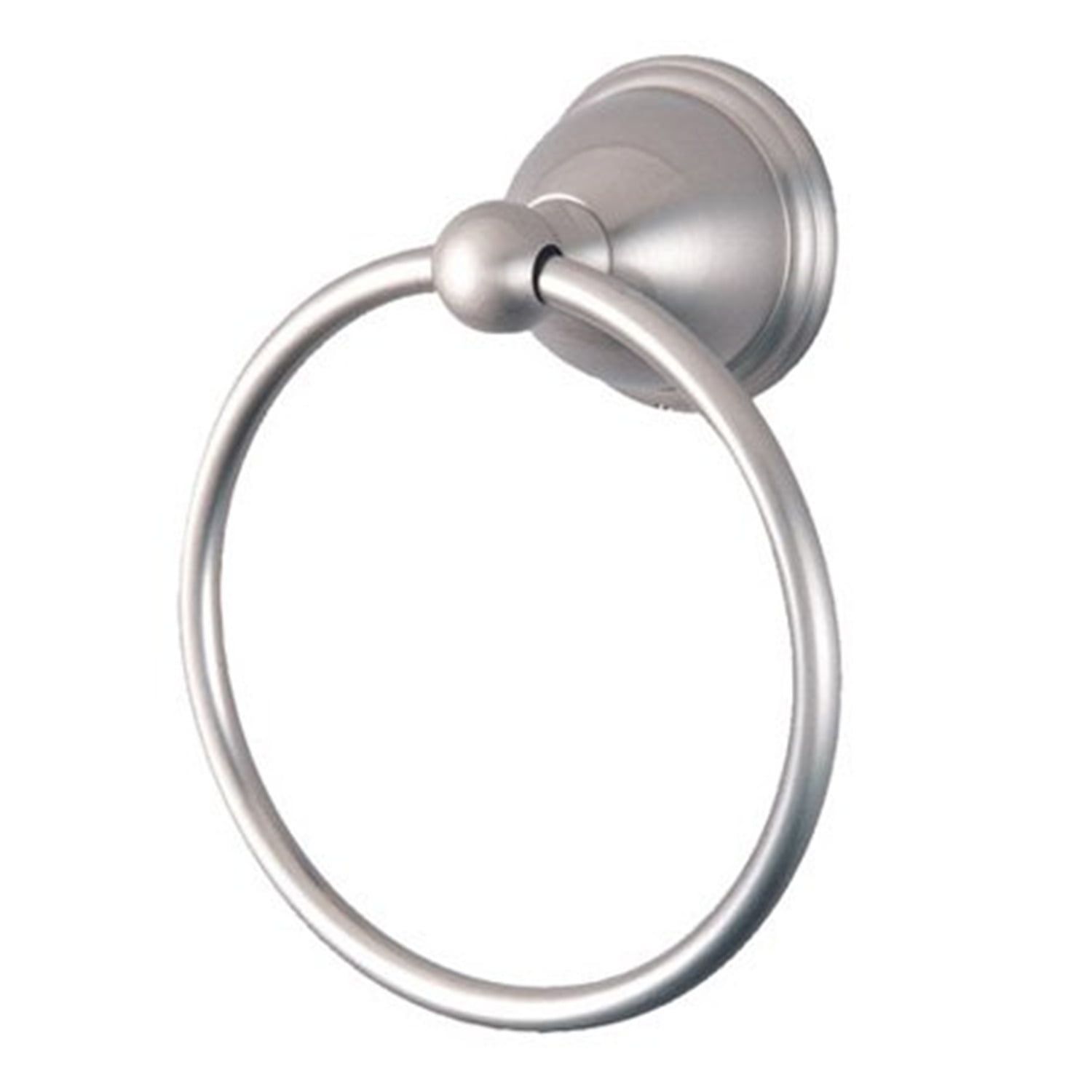 Satin Nickel Wall Mounted Towel Ring