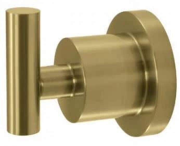 Brushed Brass Modern Bathroom Robe Hook