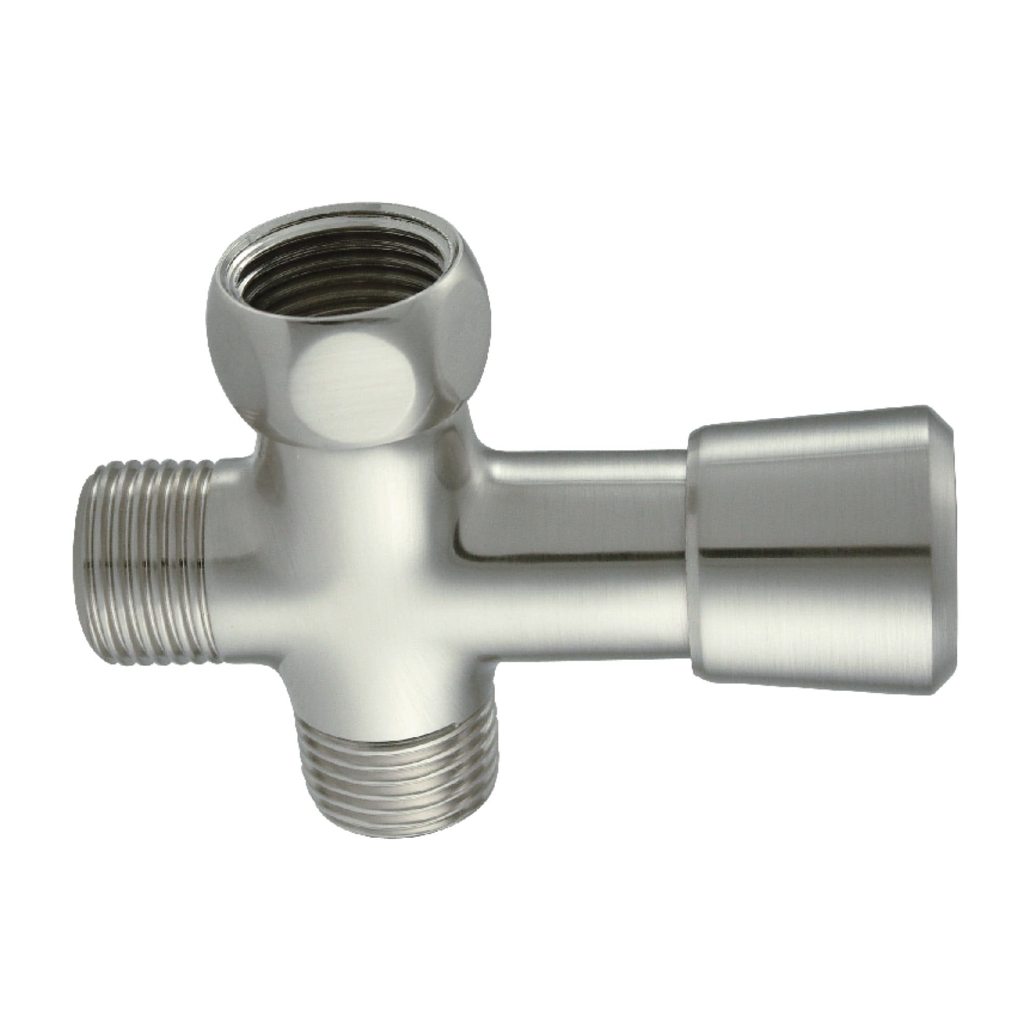 Satin Nickel Brass Shower Arm Diverter