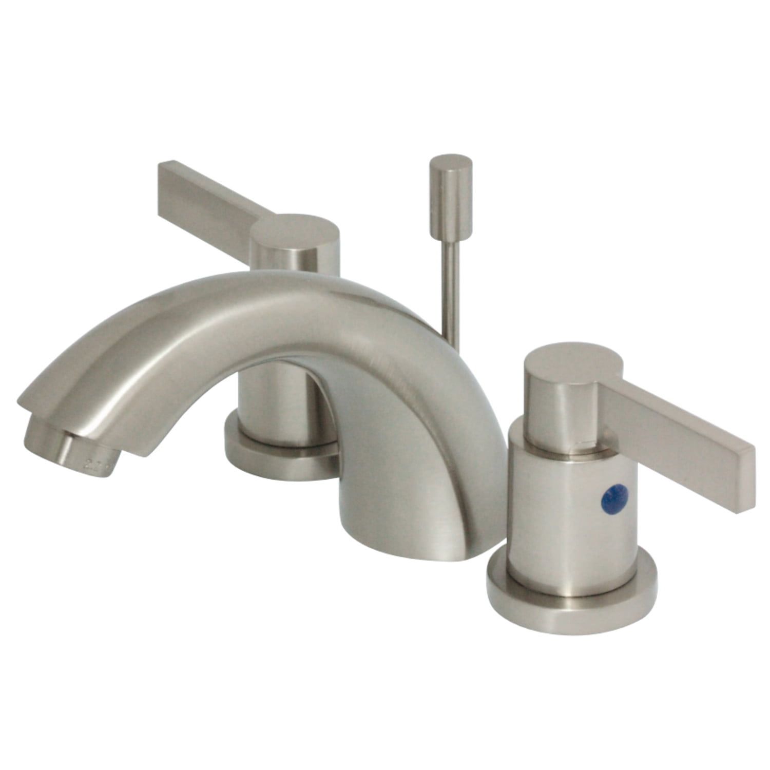 Elegant NuvoFusion Polished Chrome Mini-Widespread Bathroom Faucet