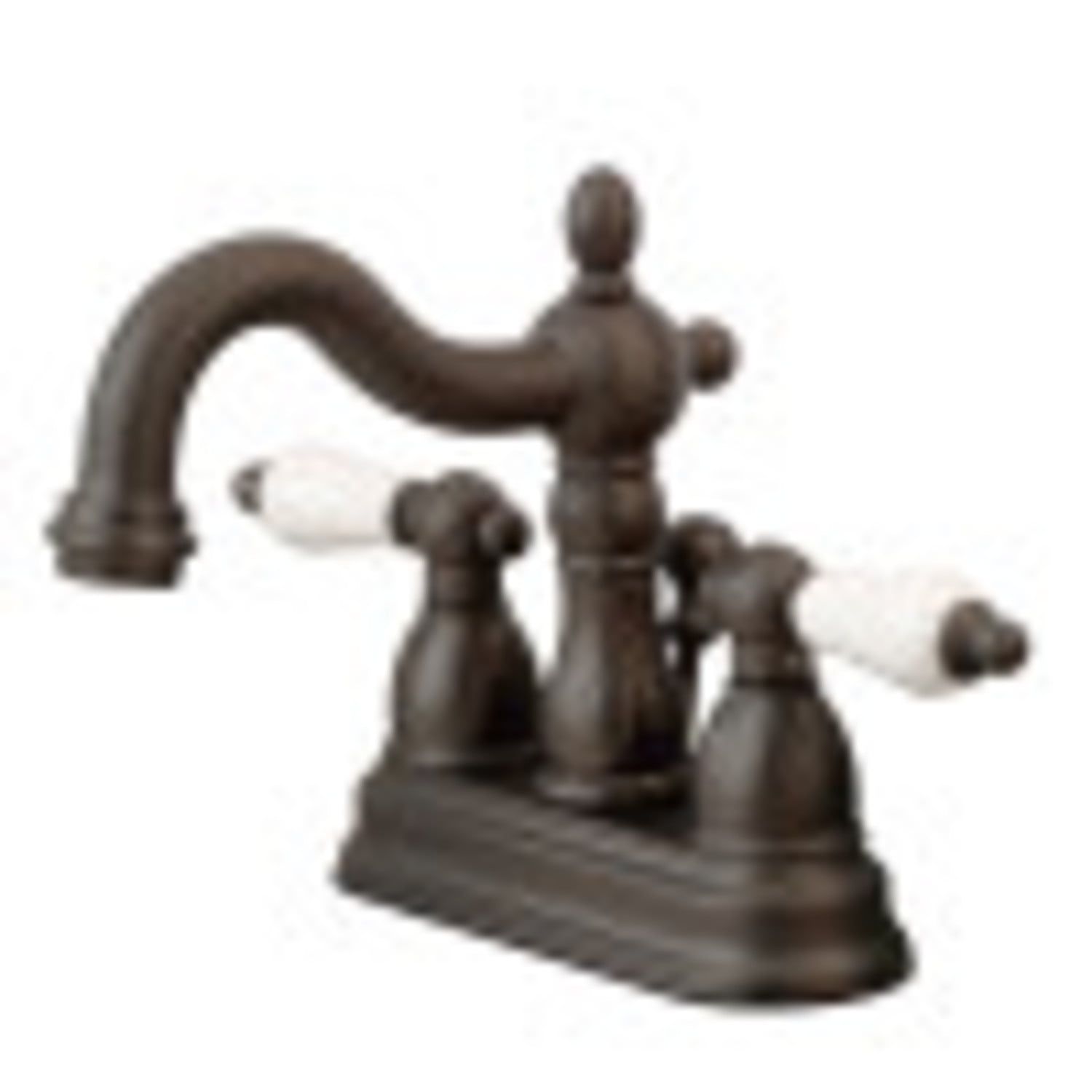 Heritage Oil Rubbed Bronze 4" Centerset Lavatory Faucet