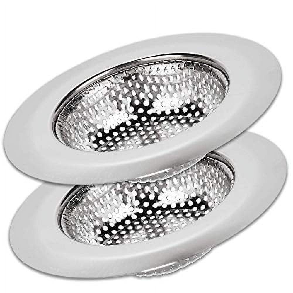 Stainless Steel Kitchen Sink Strainer 2 Pack 4.5 Inch