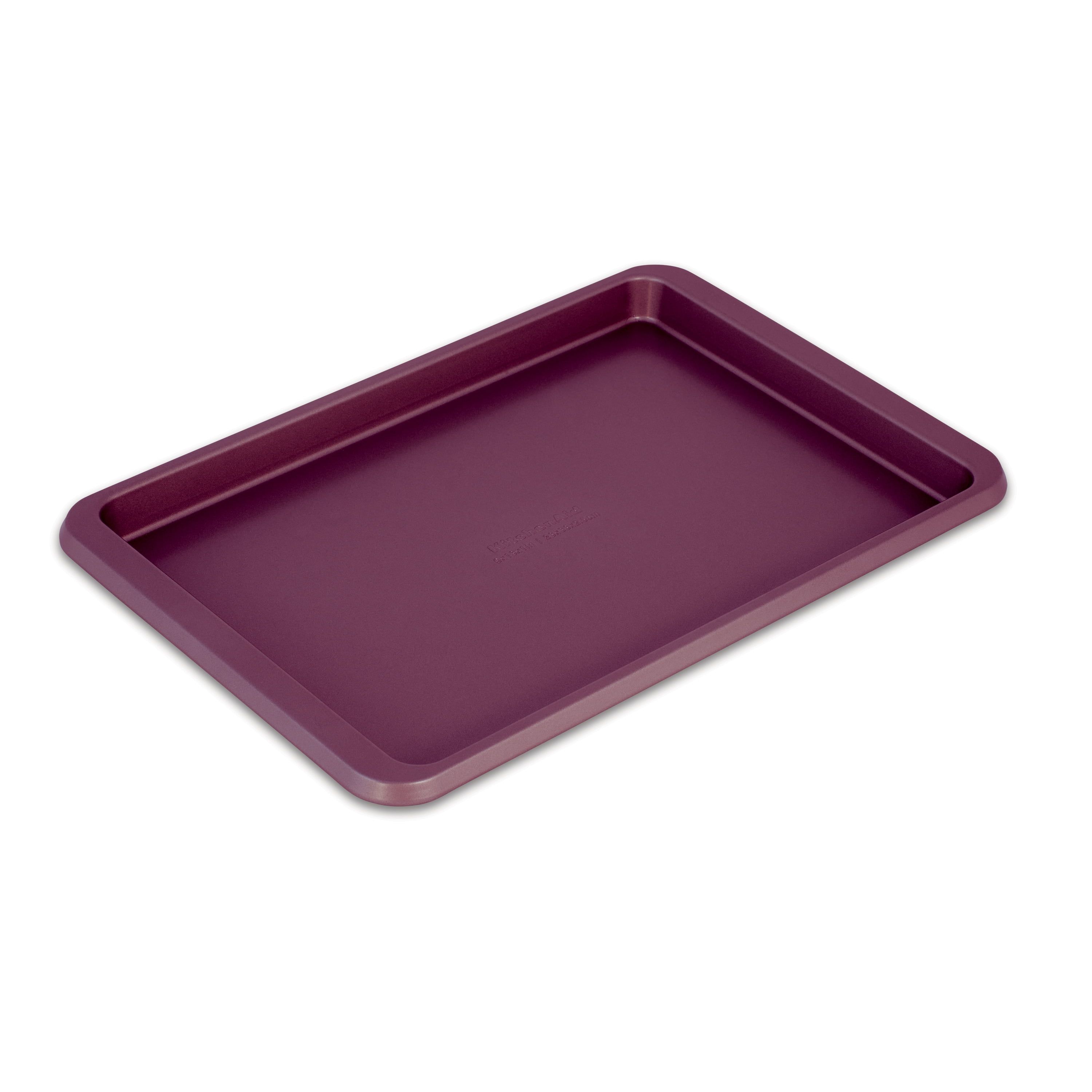 Beetroot Purple Nonstick Aluminized Steel 9x13 Cookie Sheet