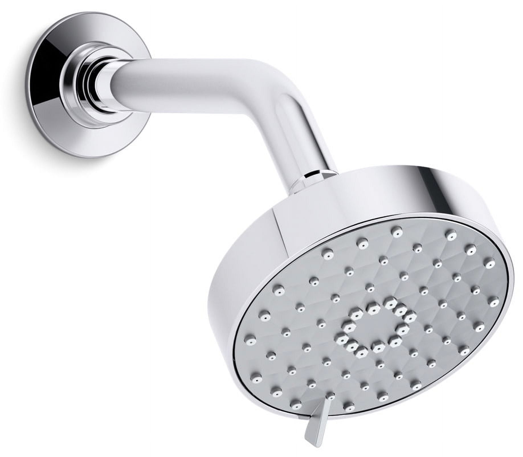 Polished Chrome Multi-Function Adjustable Showerhead