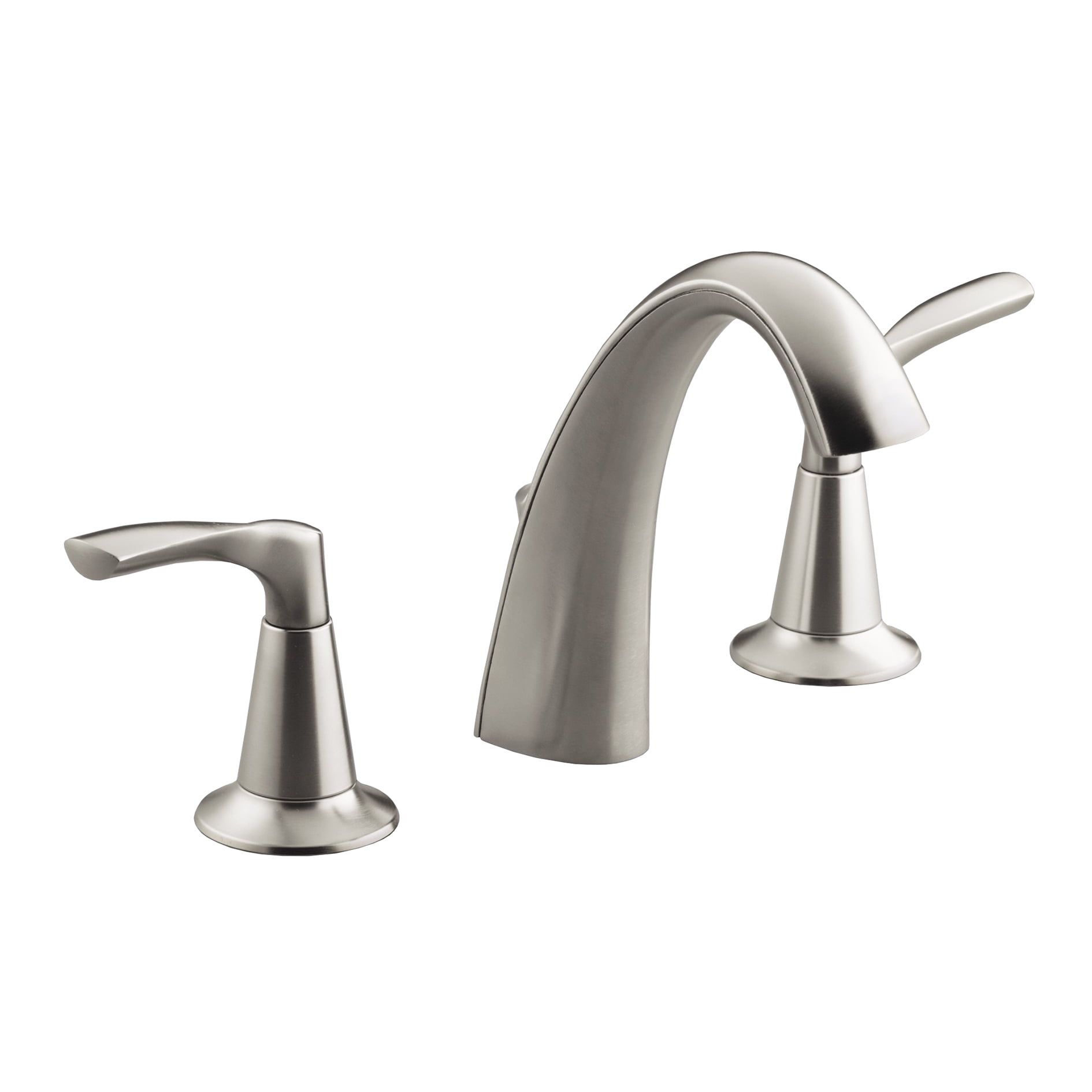 Elegant Brushed Nickel 8"-16" Widespread Bathroom Faucet