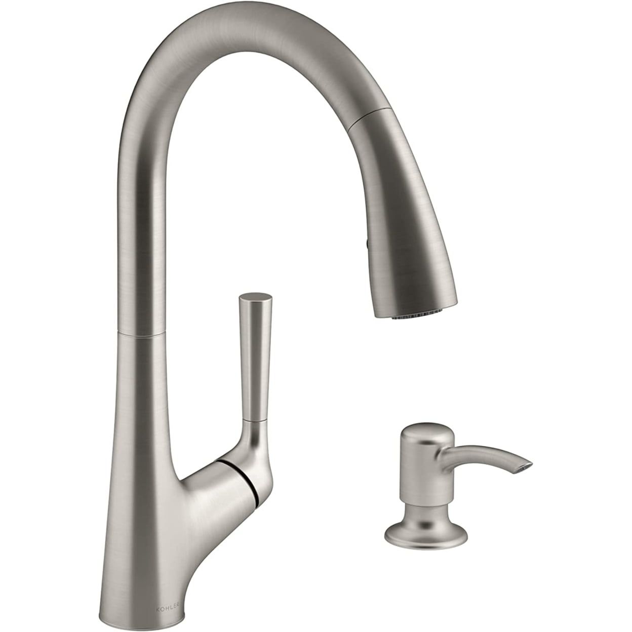 Stainless Steel Touchless Kitchen Faucet with Pull-out Spray