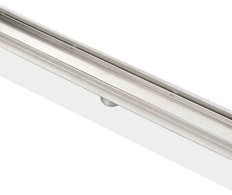 Kube 36" Stainless Steel Linear Shower Drain with Tile Grate