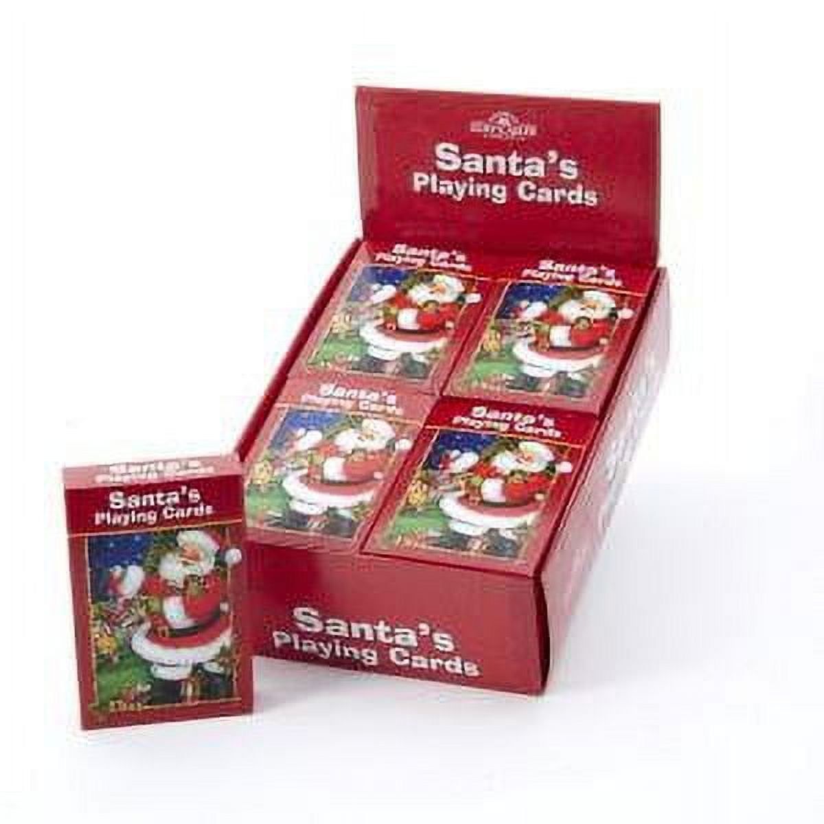 Santa's Christmas Themed Playing Cards Set