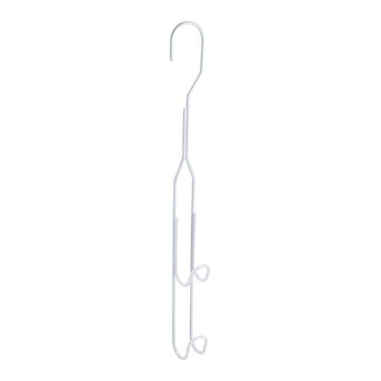 White Metal Shower Caddy Extender with Hook