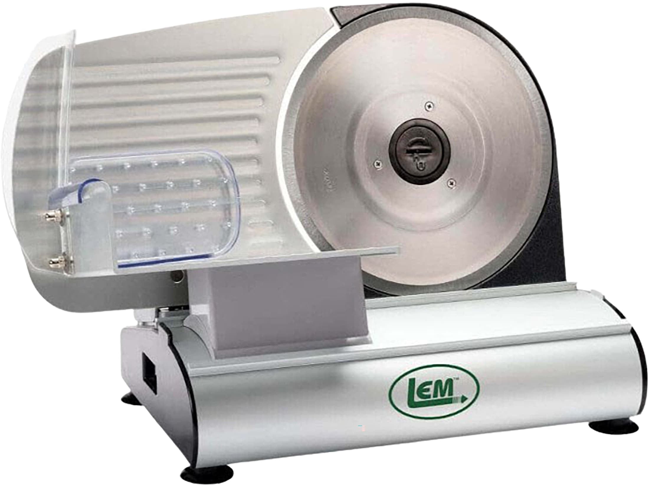 LEM 8.5" Stainless Steel Electric Meat Slicer with Blade Guard