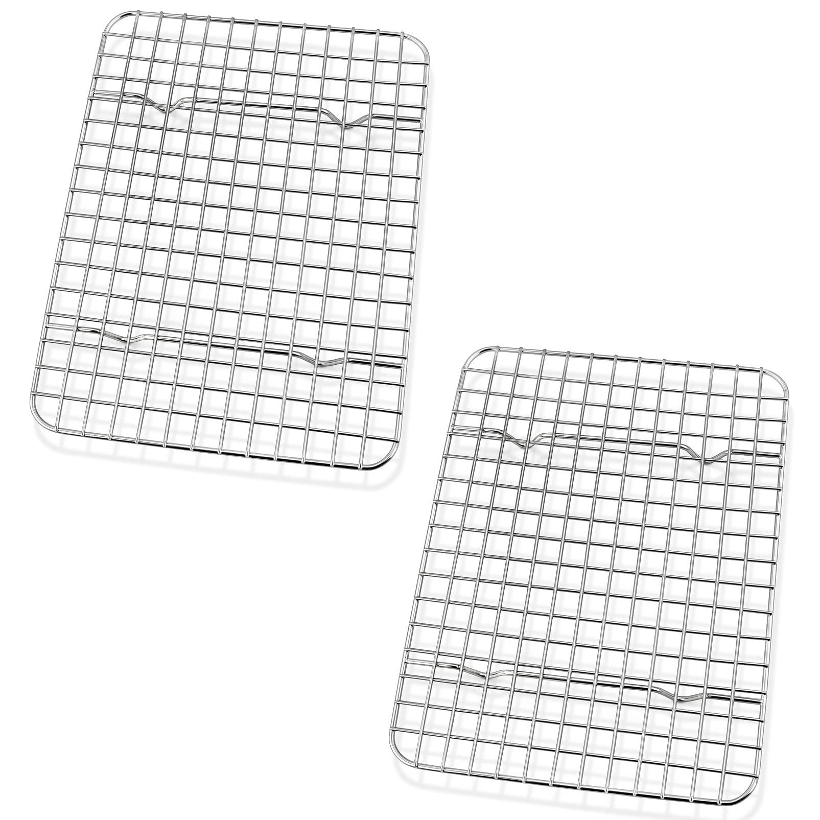 Heavy Duty Stainless Steel Cooling Rack Set for Baking and Roasting