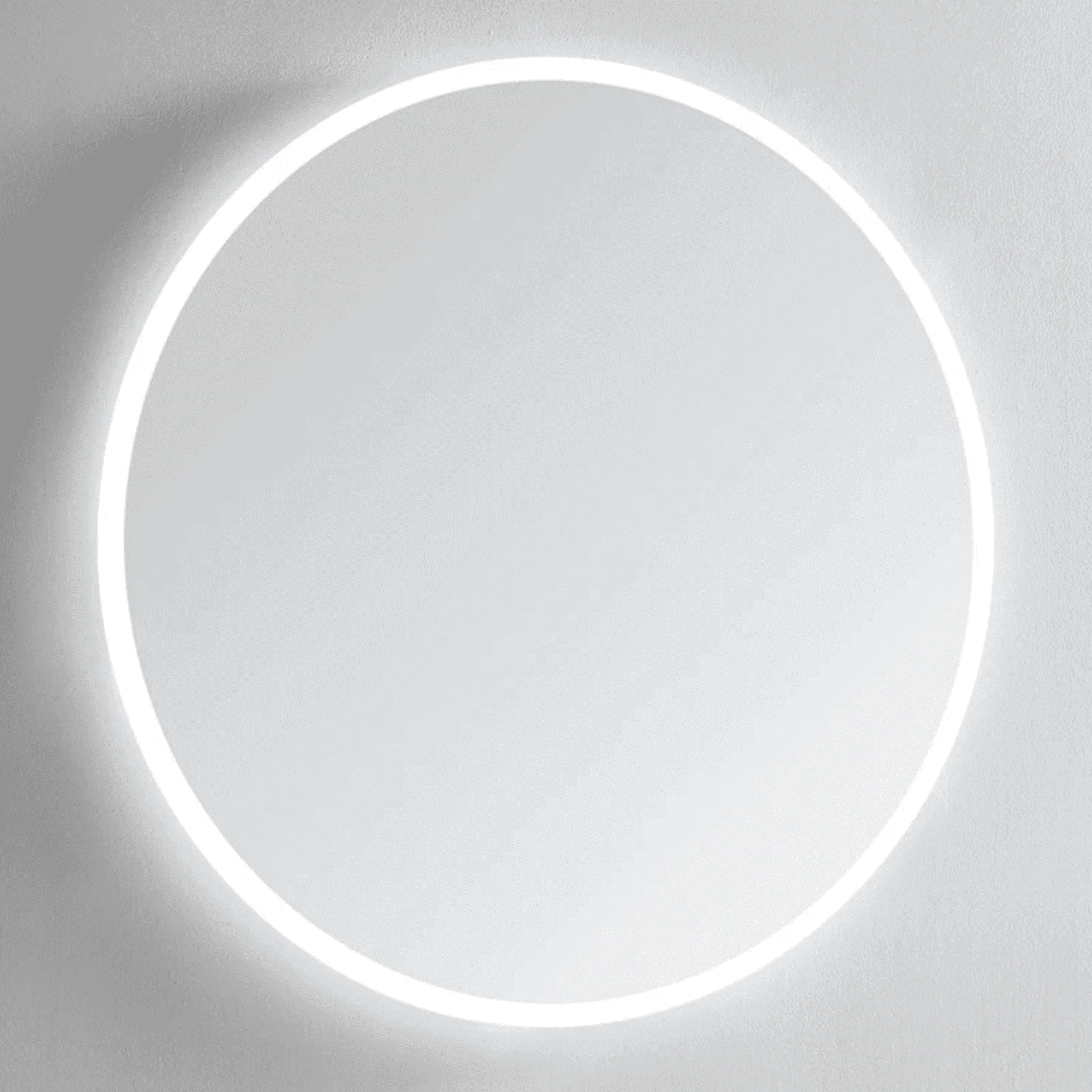 Luna 60" Round LED Lighted Bathroom Vanity Mirror