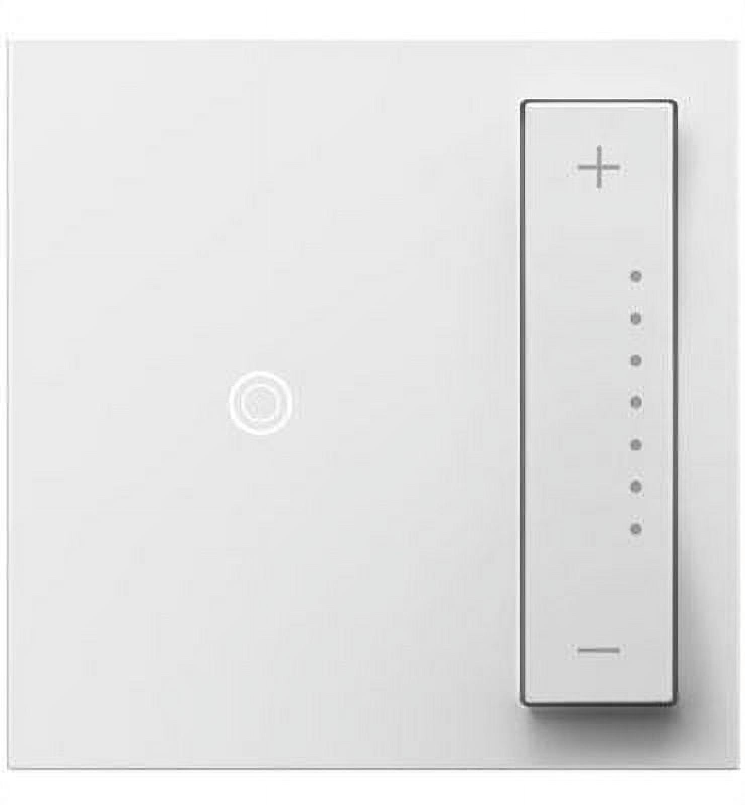 White Universal sofTap Dimmer Switch with Tru-Universal Technology