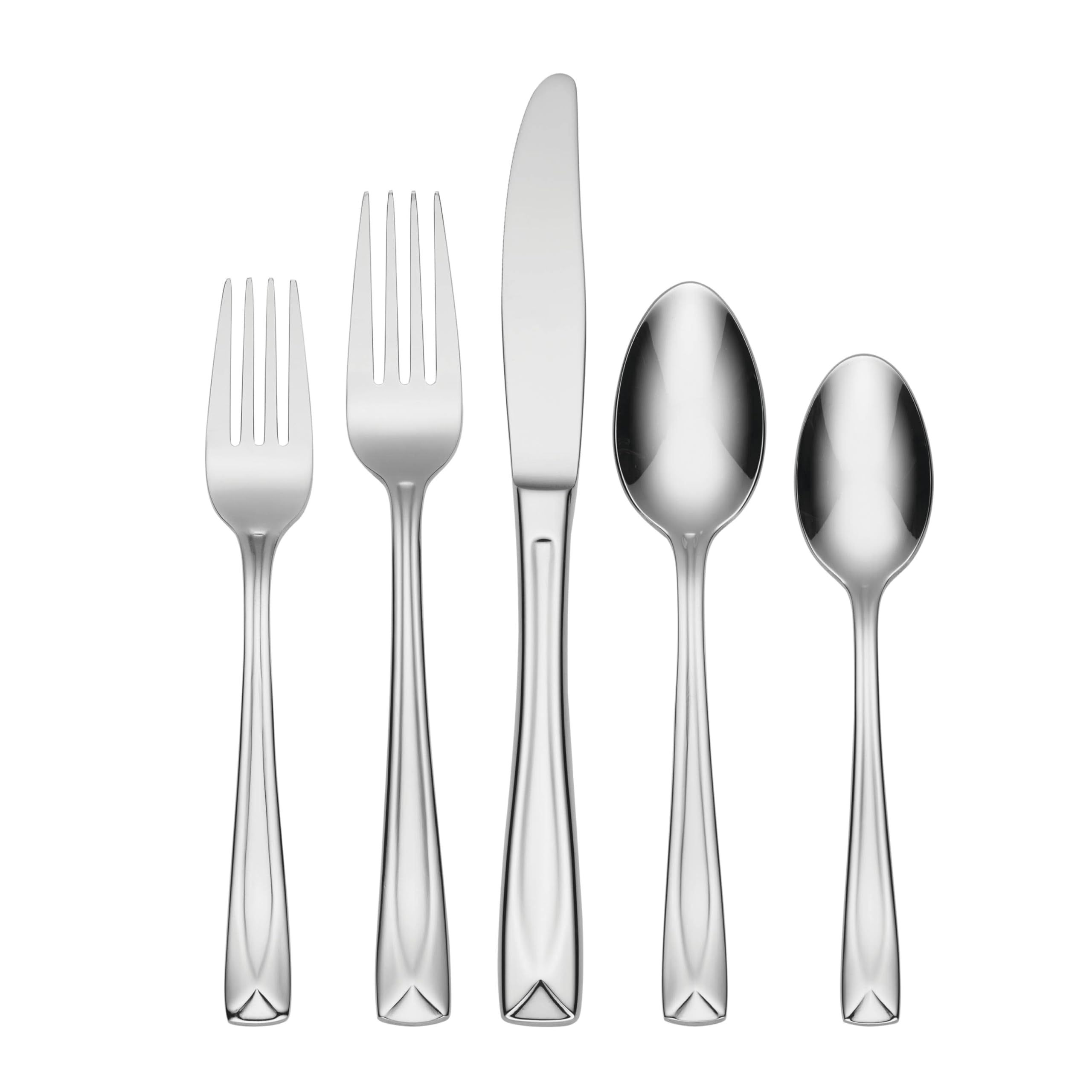 Oneida Lincoln 20-Piece Stainless Steel Flatware Set