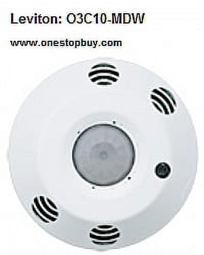 White Multi-Technology Ceiling-Mount Vacancy Sensor, 1000 Sq. Ft.