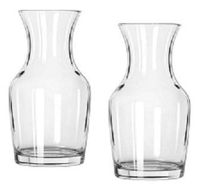 Libbey Clear Glass Single Serving Wine Carafe Set