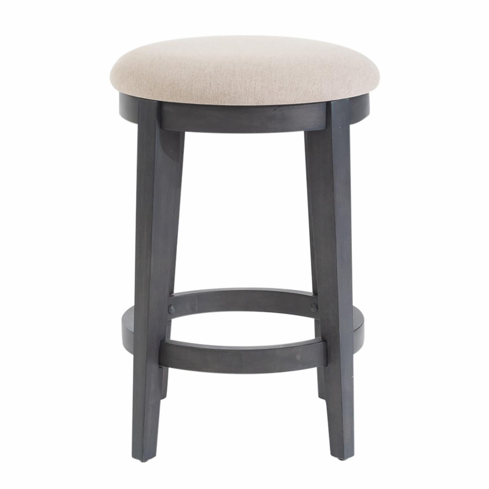 Cream Weathered Pine Traditional Counter Stool