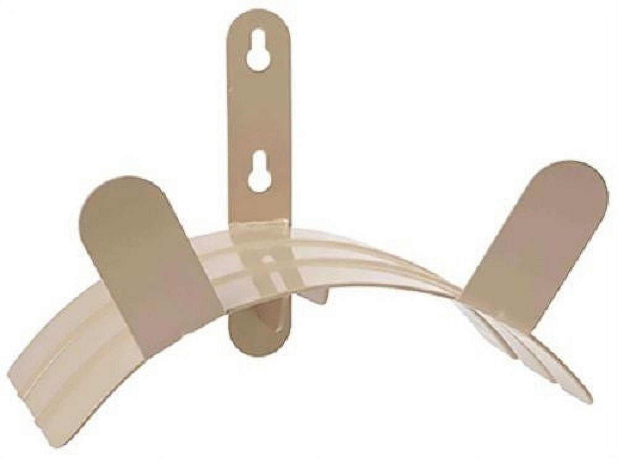 Taupe Steel Wall Mounted Garden Hose Hanger