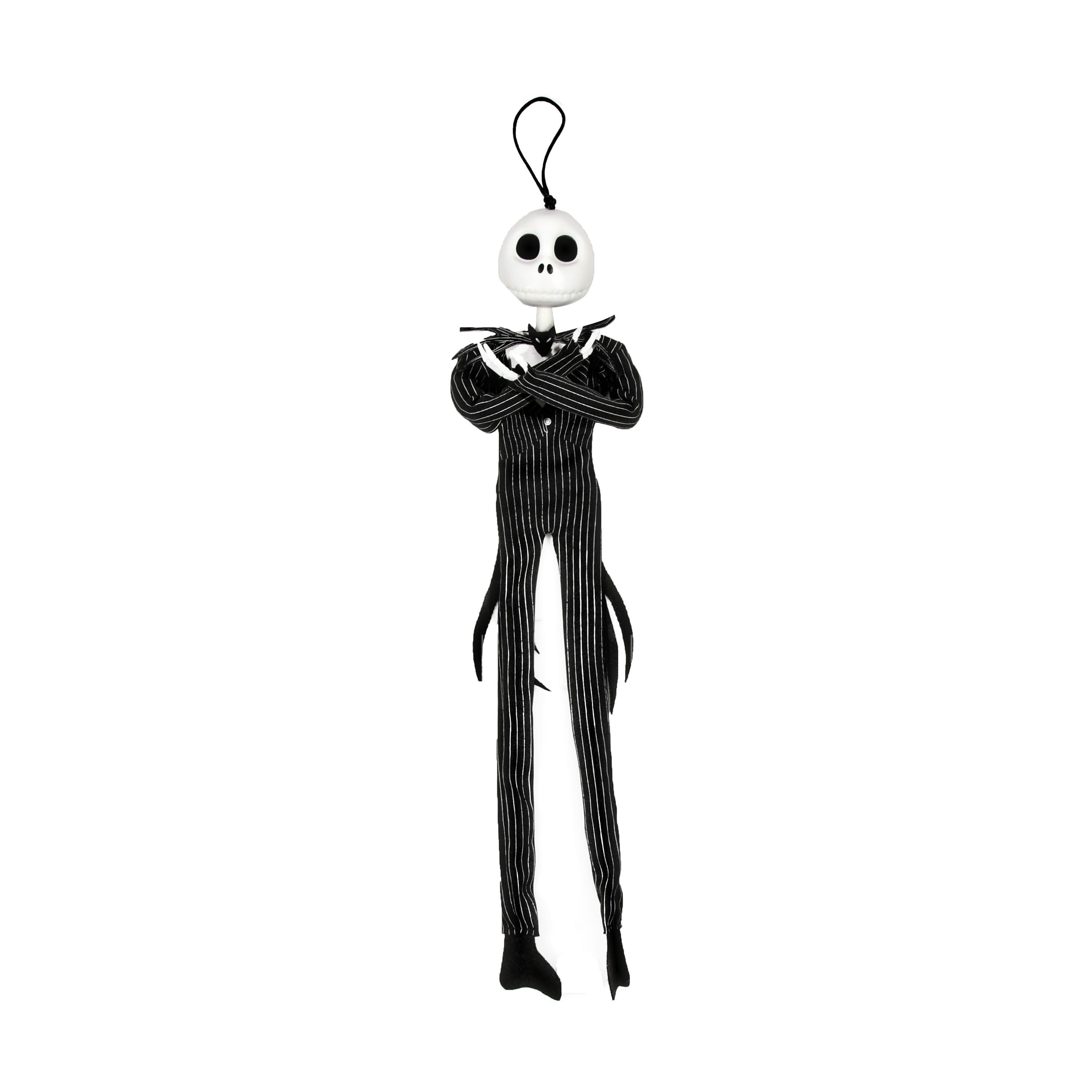 Jack Skellington Black and White Poseable Hanging Halloween Decoration