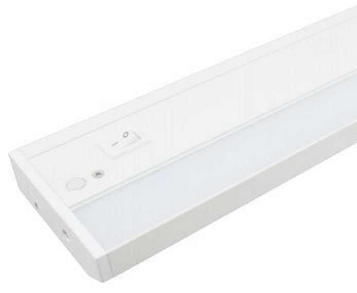 24-Inch White Aluminum LED Under Cabinet Light Fixture