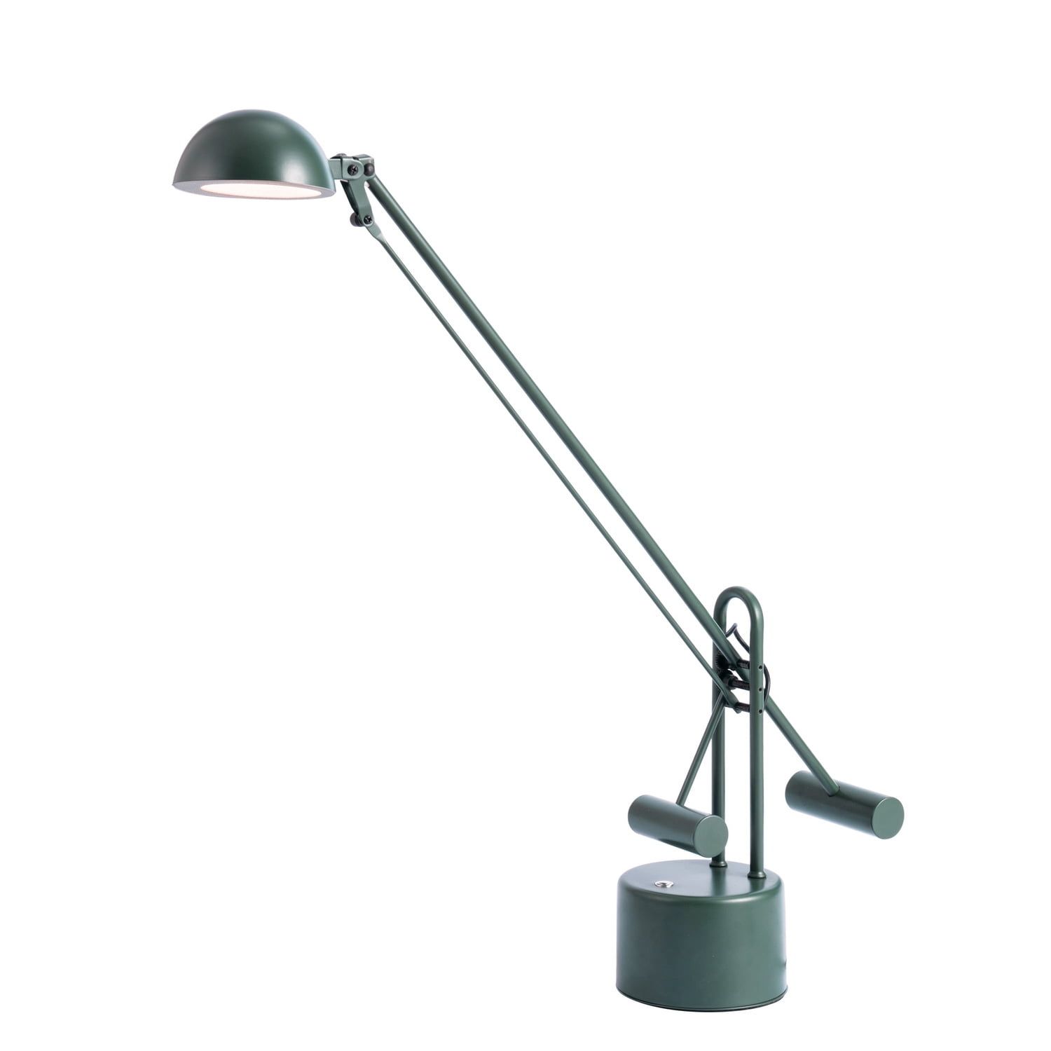 Adjustable Black Metal LED Desk Lamp