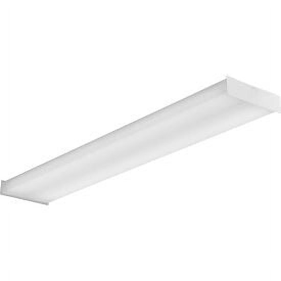 White Acrylic 48'' LED Dimmable Flush Mount Light