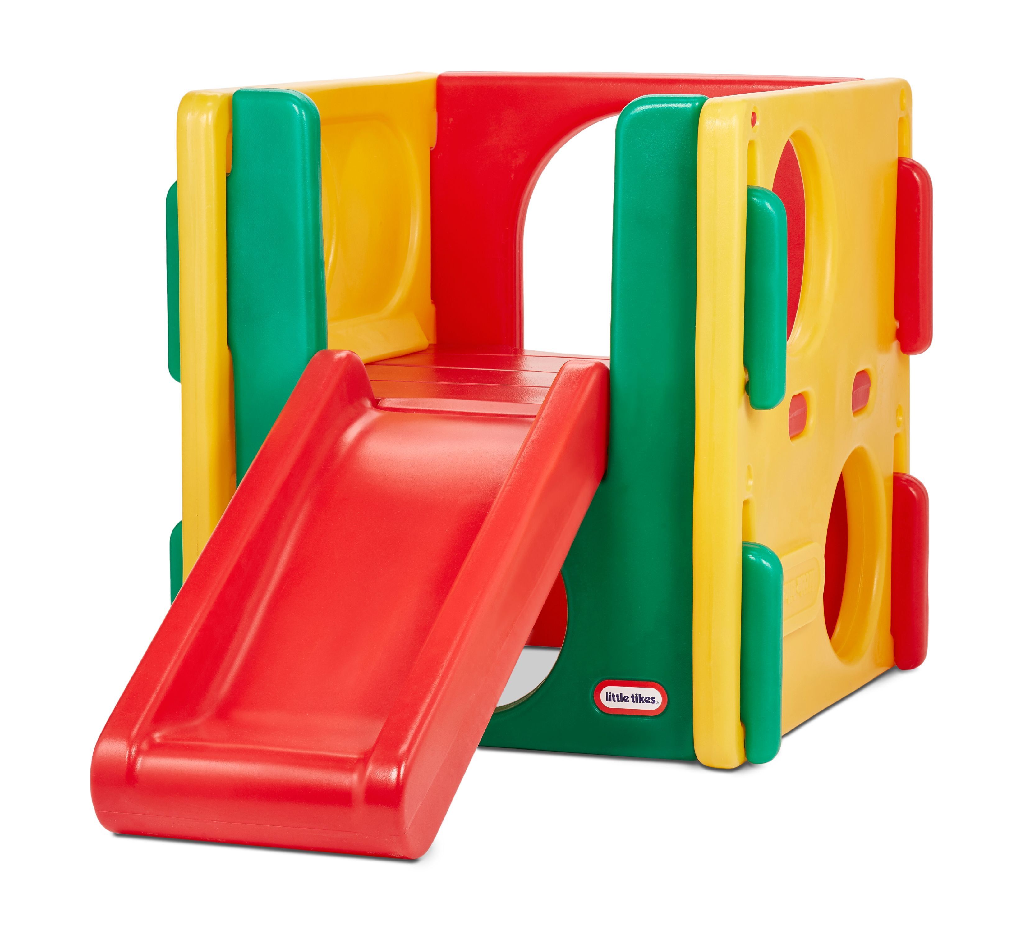 Colorful Indoor/Outdoor Toddler Activity Gym with Slide