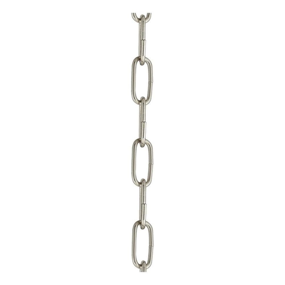 Heavy Duty Decorative Chain in Polished Nickel Finish