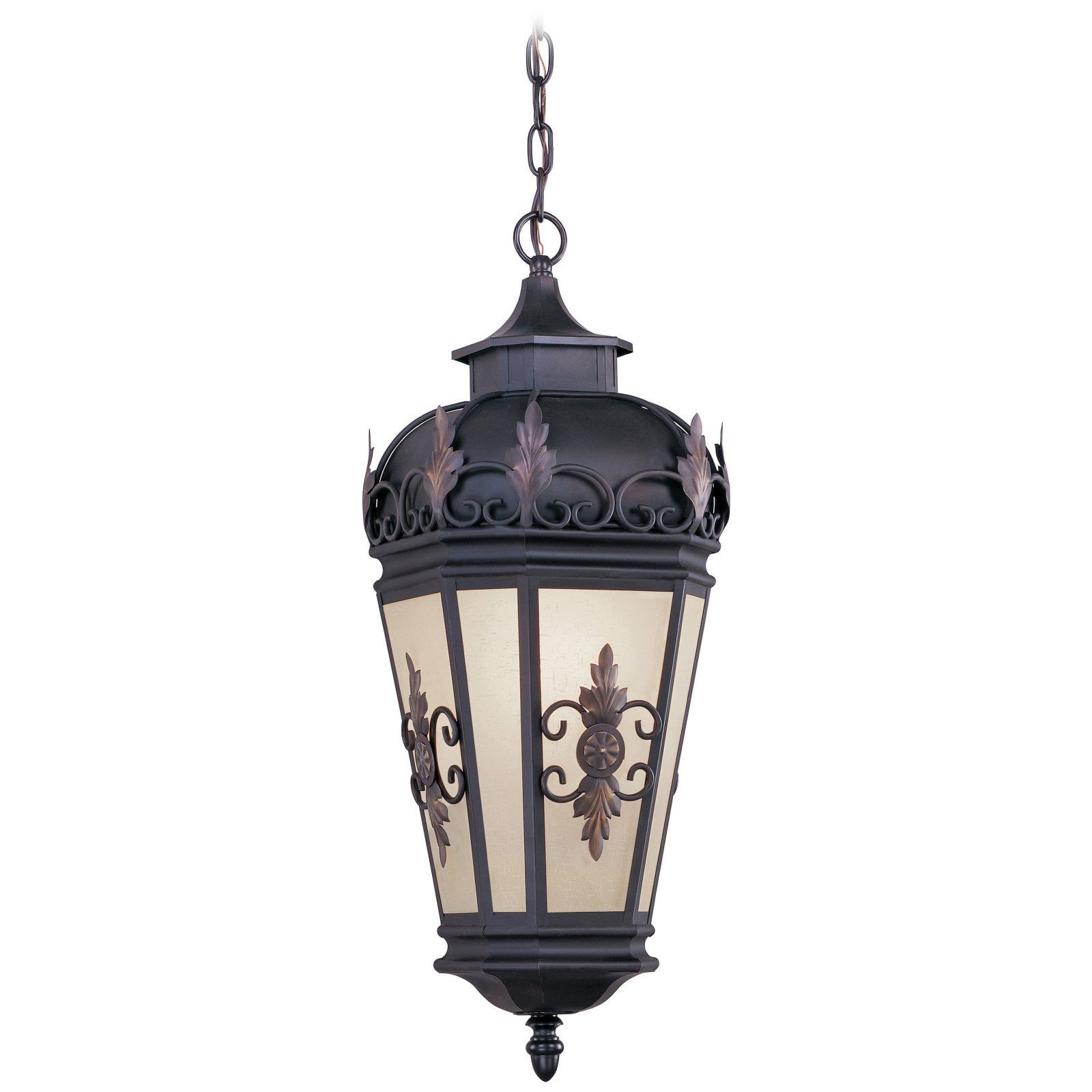 Berkshire Bronze Glass 25" Outdoor Pendant Light