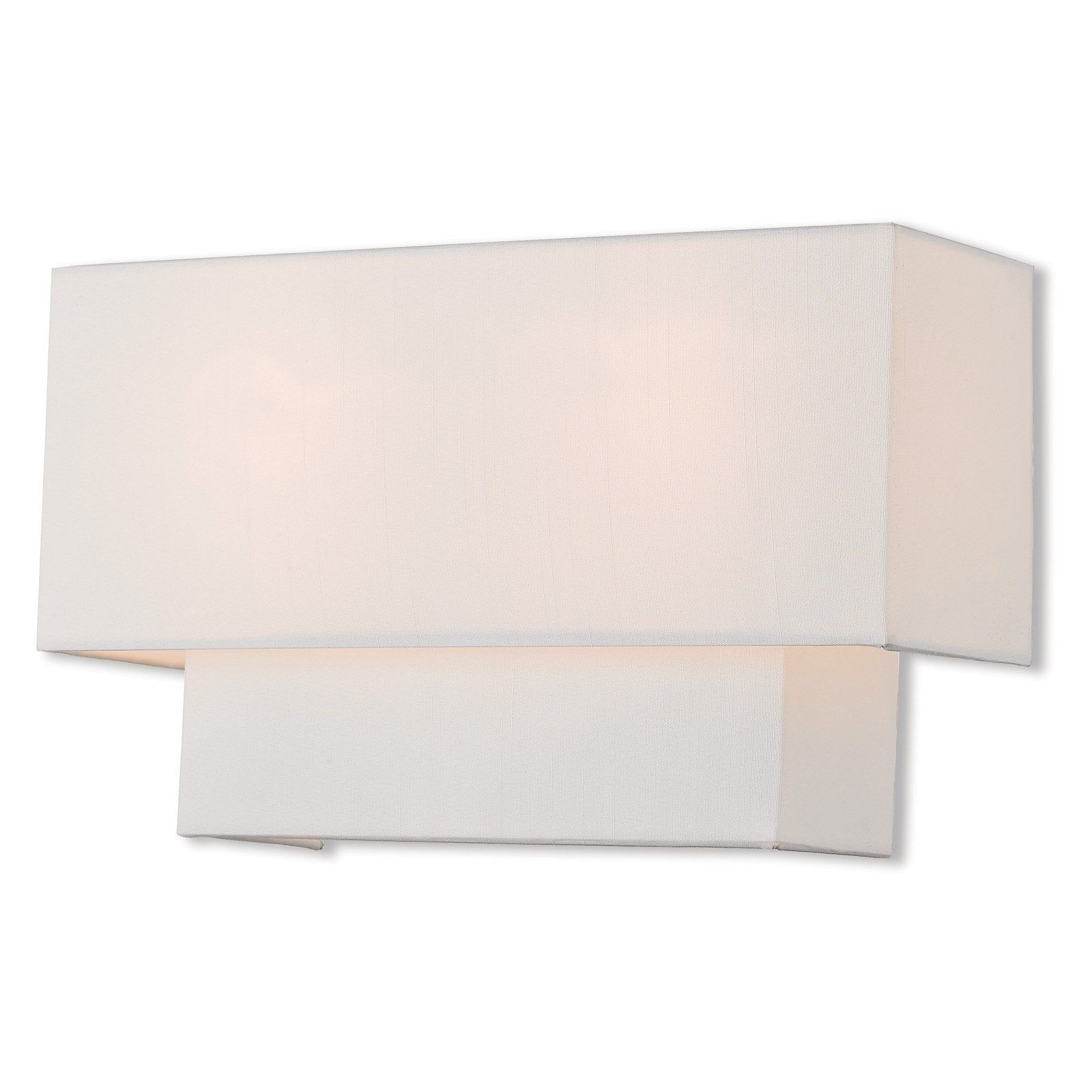 Swaney Brushed Nickel 2-Light Dimmable Outdoor Wall Sconce