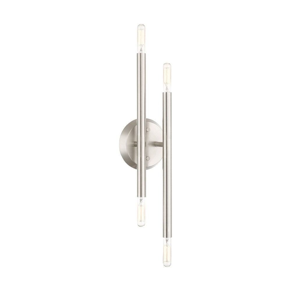 Soho Brushed Nickel 4-Light ADA Compliant Wall Sconce